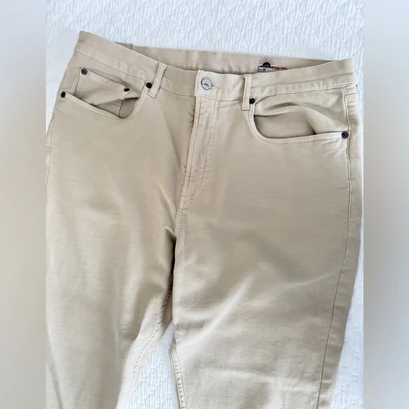 Faherty Stretch Terry 5-Pocket Pant - Picture 3 of 5